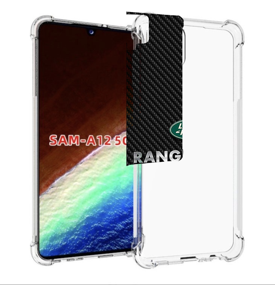 

Чехол MyPads land rover 2 для Samsung Galaxy A12 (SM-A125F) 2020/21, Прозрачный, Tocco