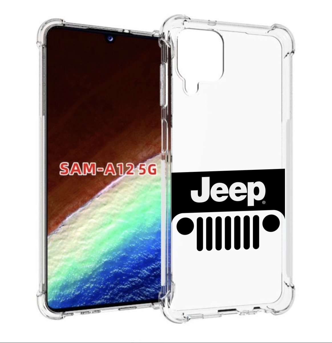 

Чехол MyPads jeep-3 мужской для Samsung Galaxy A12 (SM-A125F) 2020/21, Прозрачный, Tocco
