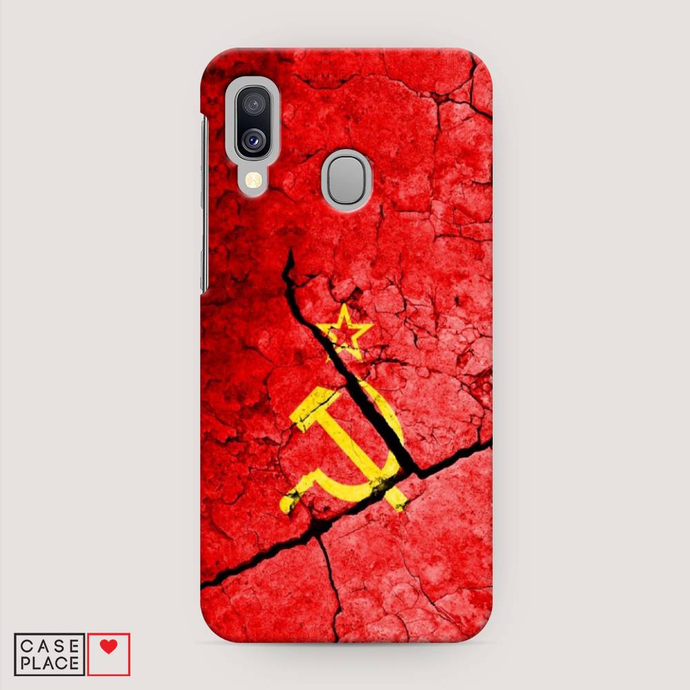 

Пластиковый чехол "СССР" на Samsung Galaxy A40