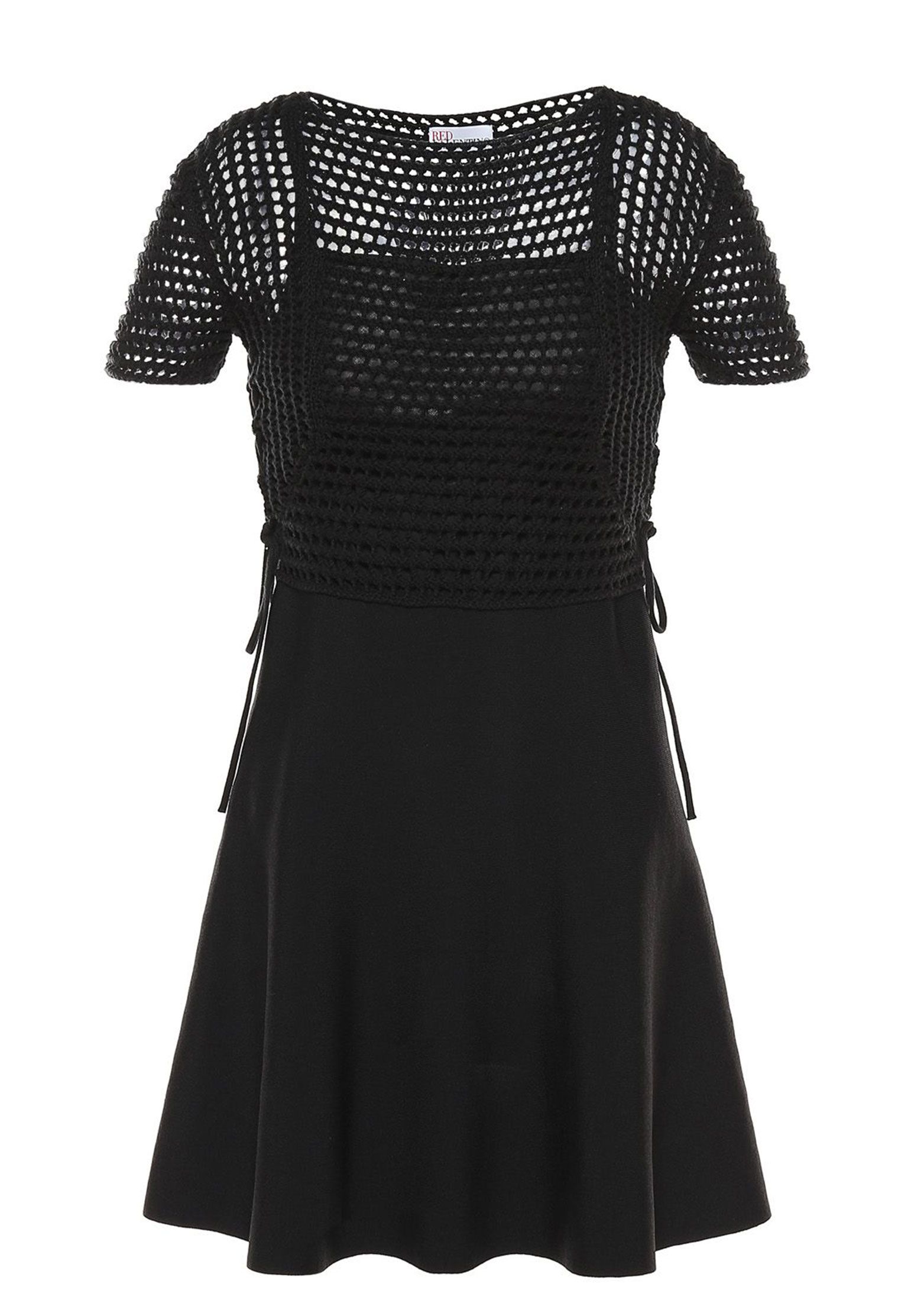 

Платье женское Valentino Red 88943 черное S, Черный, 88943