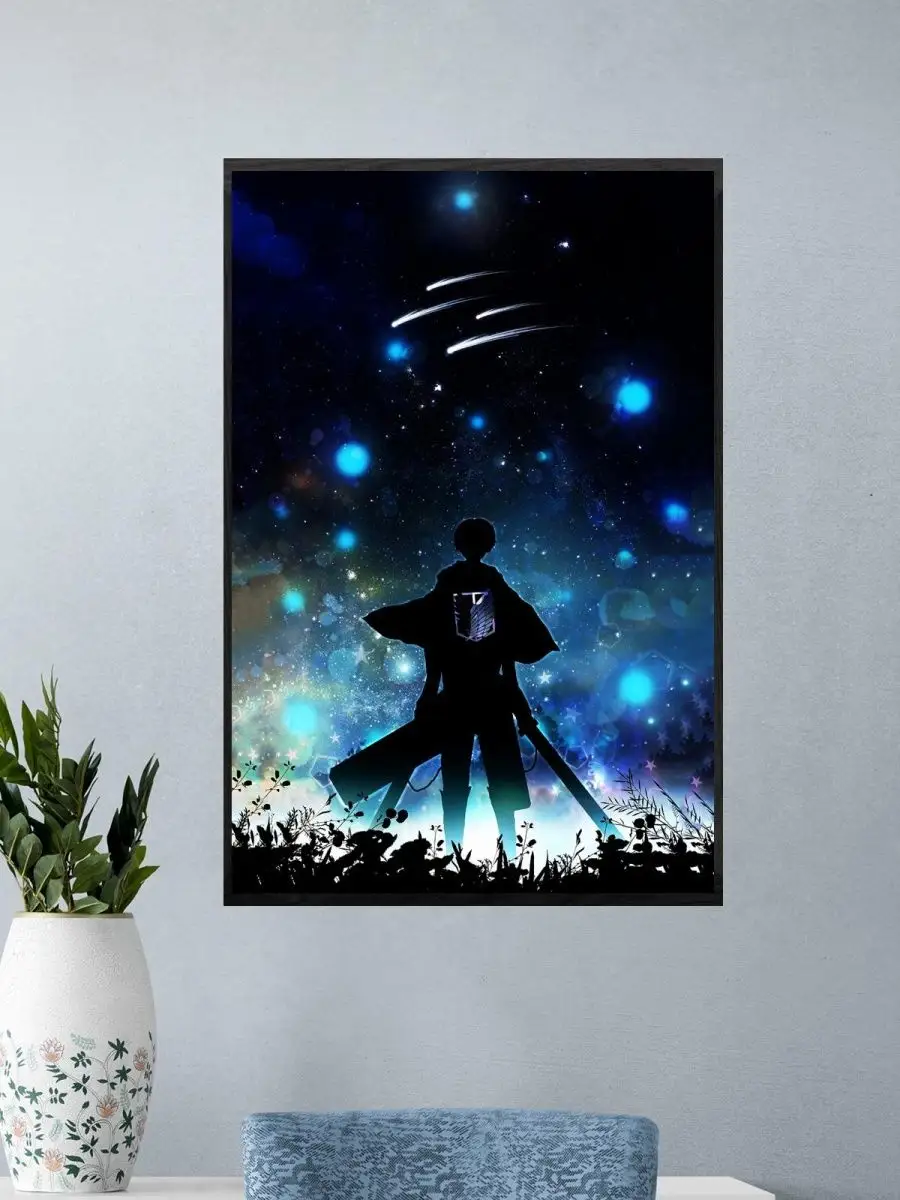 

Постер в рамке GoodKids, Эрен Йегер, 60x90 см, art03-rpms207