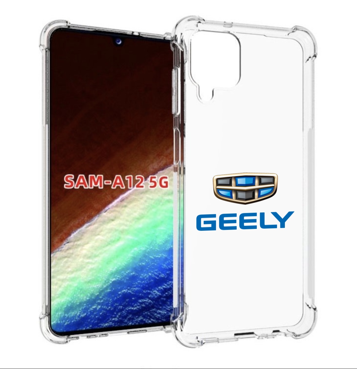 

Чехол MyPads geele 3 для Samsung Galaxy A12 (SM-A125F) 2020/21/A12 Nacho SM-A127F, Прозрачный, Tocco