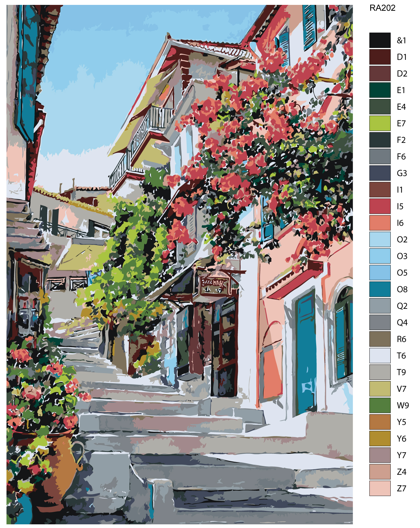 

Картина по номерам, Живопись по номерам, 80 x 120, RA202, RA202