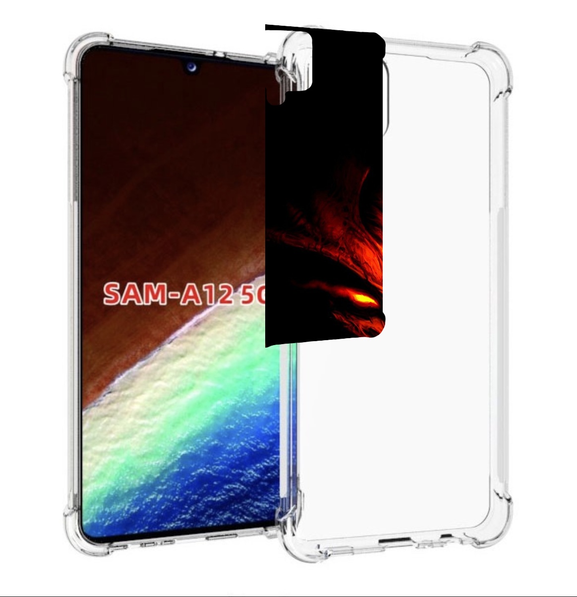 

Чехол MyPads diablo-3 для Samsung Galaxy A12 (SM-A125F) 2020/21/A12 Nacho SM-A127F, Прозрачный, Tocco
