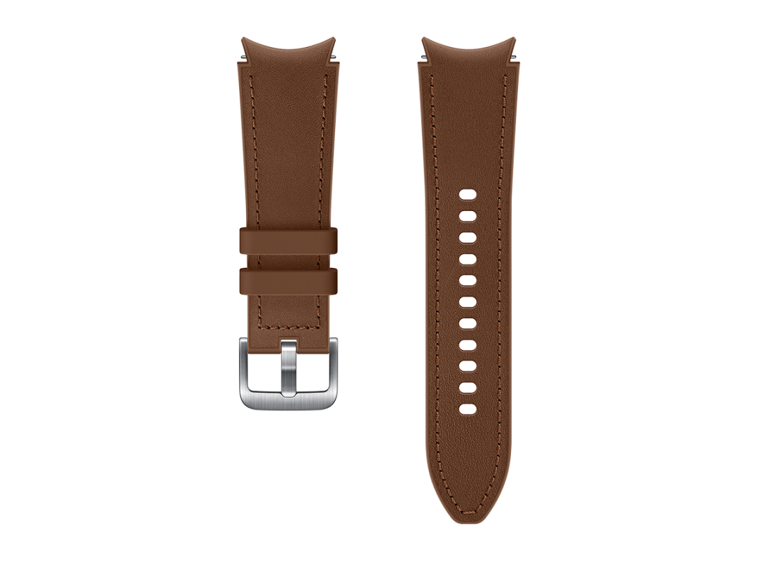 

Ремешок Samsung Hybrid Leather для Galaxy Watch4/Classic S/M песочн. (ET-SHR88SAEGRU), Hybrid Leather Galaxy Watch4/Classic S/M песочн.