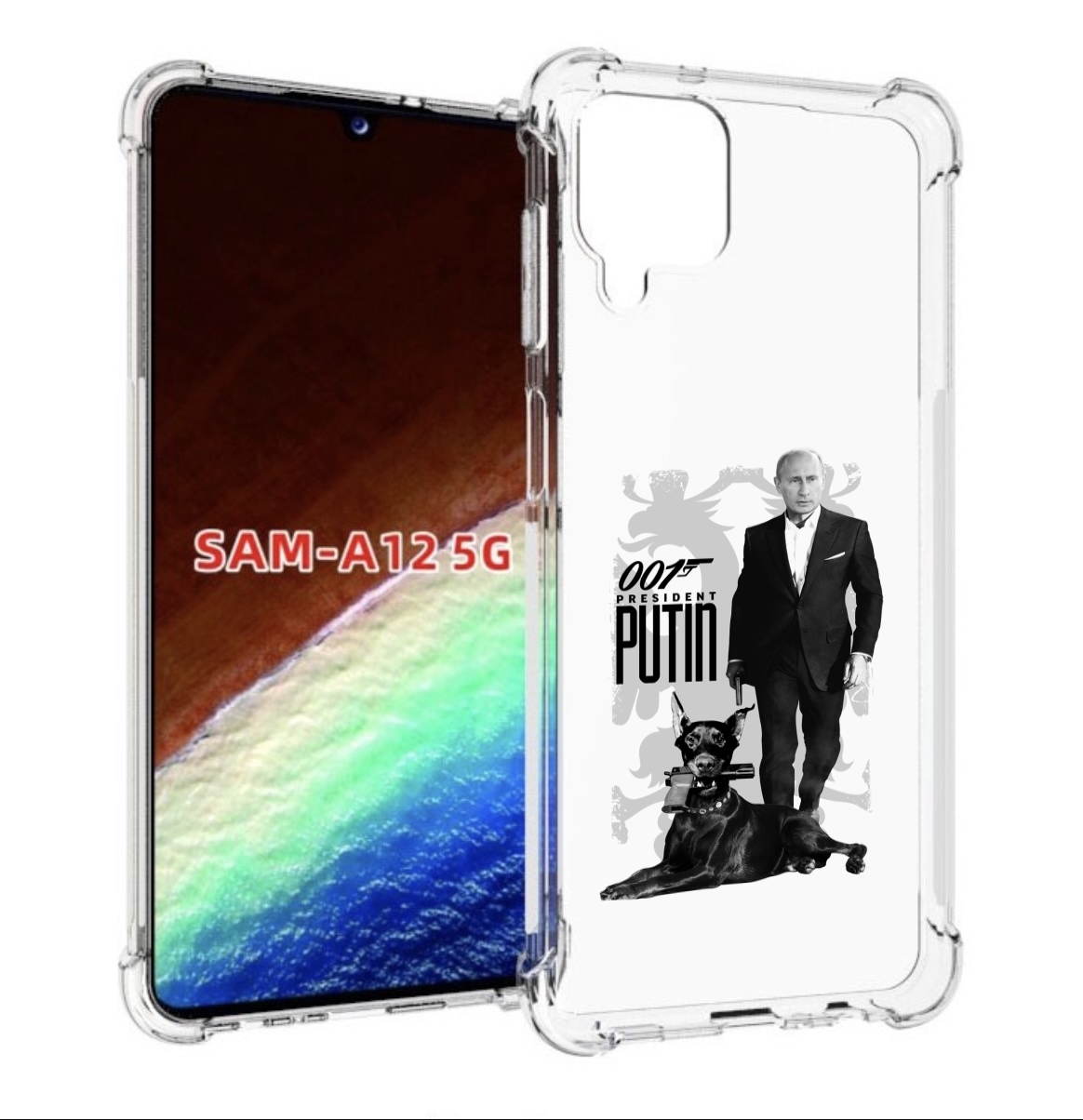 

Чехол MyPads 001 для Samsung Galaxy A12 (SM-A125F) 2020/21/A12 Nacho SM-A127F, Прозрачный, Tocco