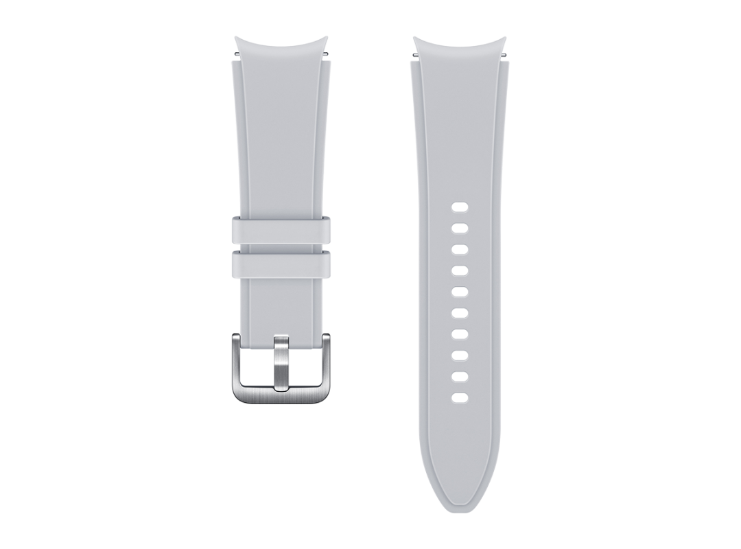 

Ремешок Samsung Ridge для Galaxy Watch4/Classic S/M серебристый (ET-SFR88SSEGRU), Ridge Galaxy Watch4/Classic S/M серебристый