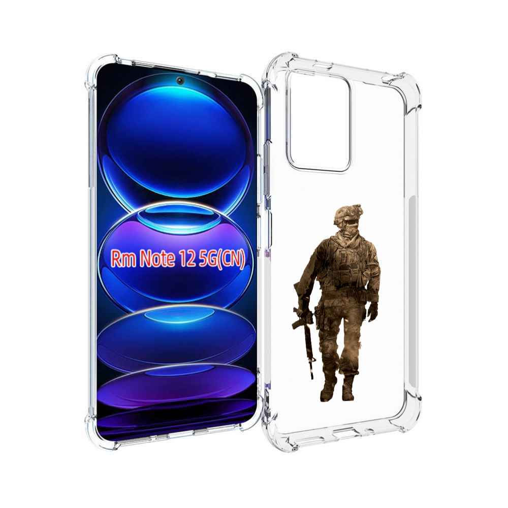 

Чехол MyPads call-of-duty мужской для Xiaomi Redmi Note 12, Прозрачный, Tocco