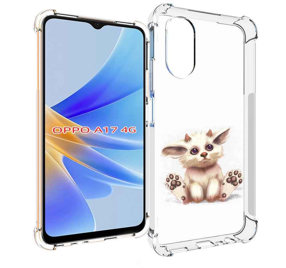 

Чехол MyPads Маленькое чудо детский для OPPO A17, Прозрачный, Tocco