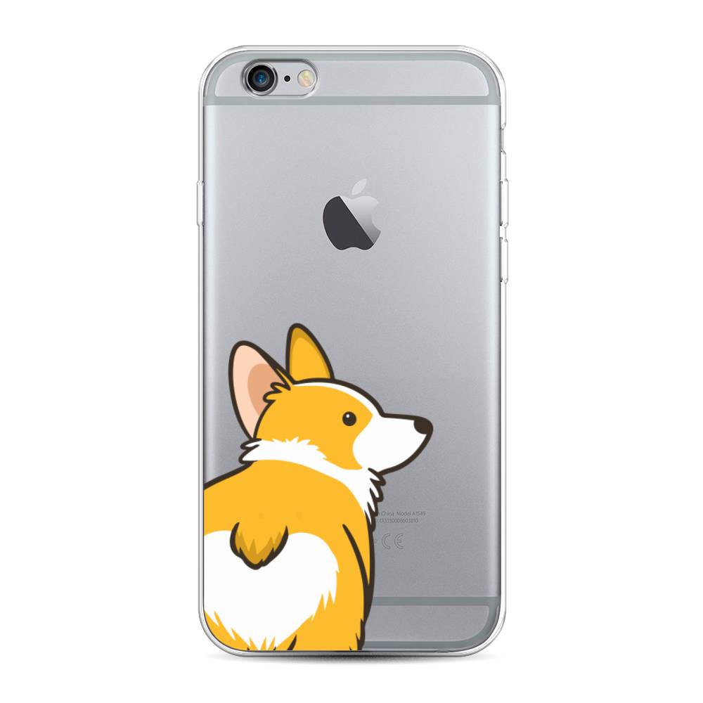 

Чехол Awog на Apple iPhone 6S / Айфон 6S "Корги следуй за мной", Разноцветный, 0104S50-2