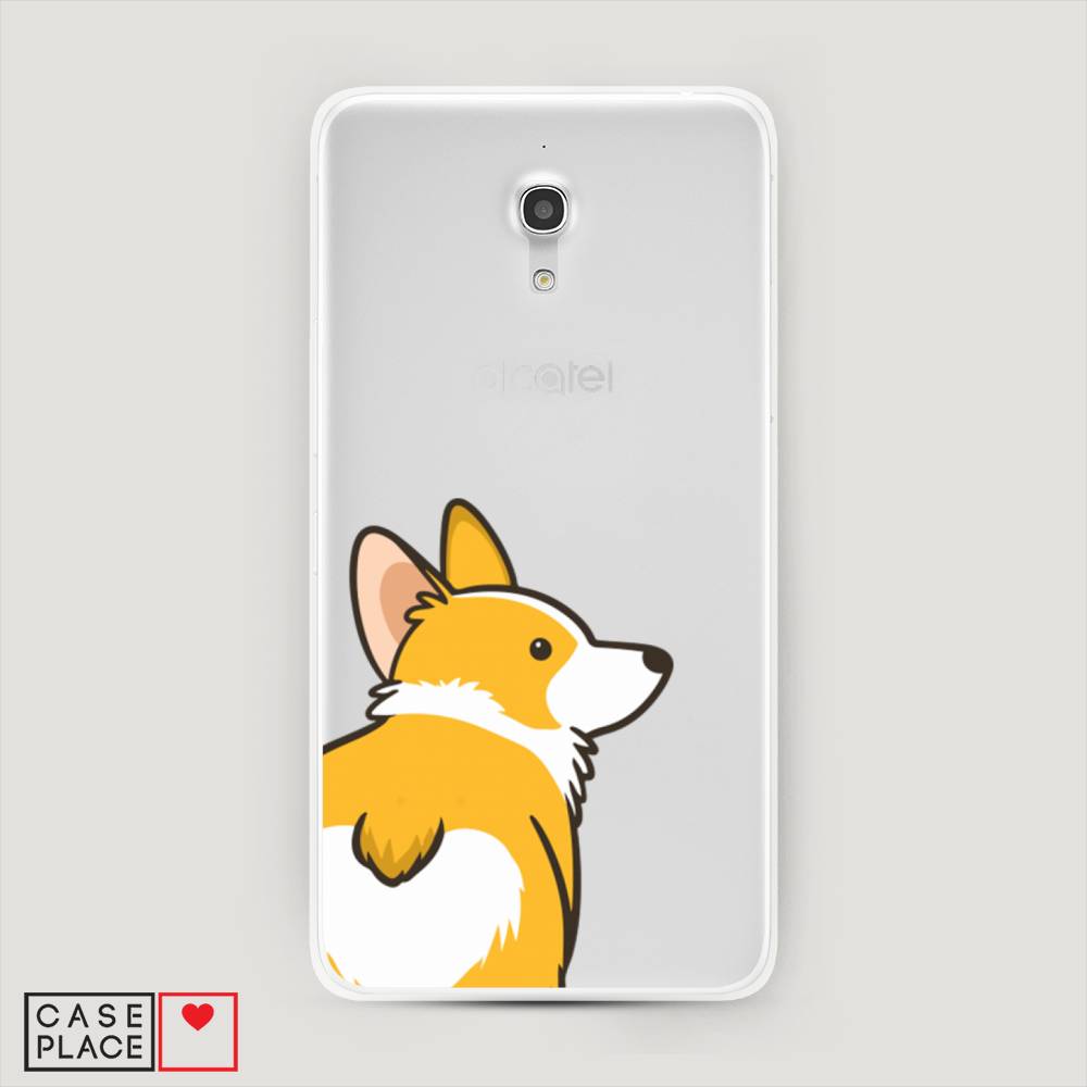 

Чехол Awog на Alcatel Pixi 4 (5) 5045D / Алкатель Pixi 4 (5) 5045D "Корги следуй за мной", 170250-2