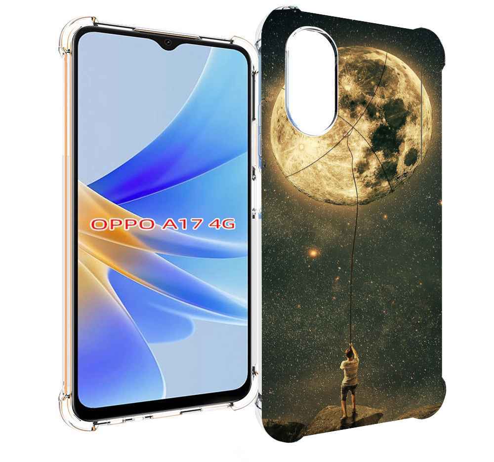 

Чехол MyPads Луна-светит для OPPO A17, Прозрачный, Tocco