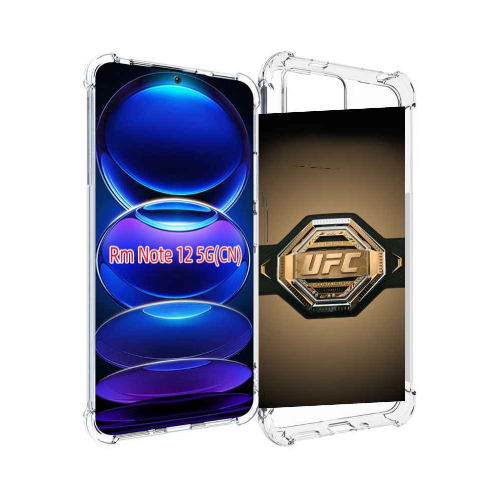 

Чехол MyPads UFC единоборства мужской для Xiaomi Redmi Note 12, Прозрачный, Tocco