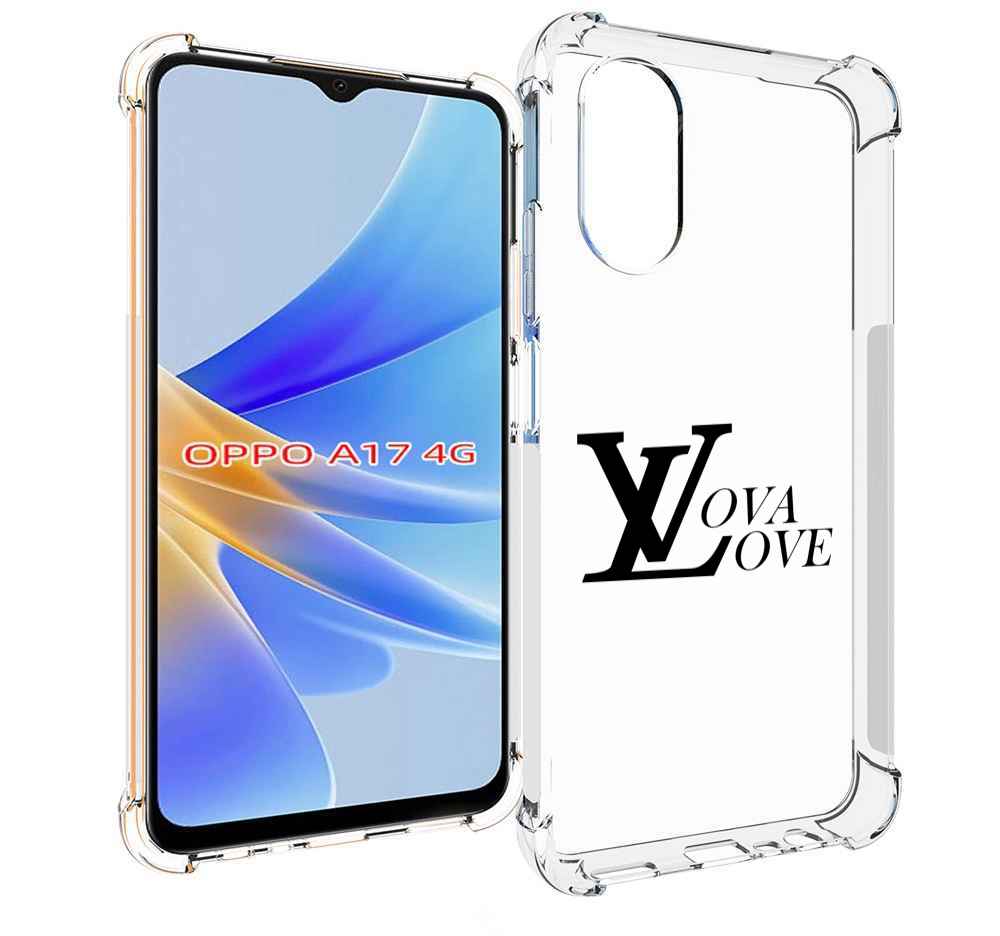 

Чехол MyPads Лова-лове для OPPO A17, Прозрачный, Tocco