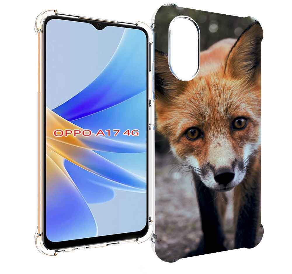 

Чехол MyPads Лисица для OPPO A17, Прозрачный, Tocco