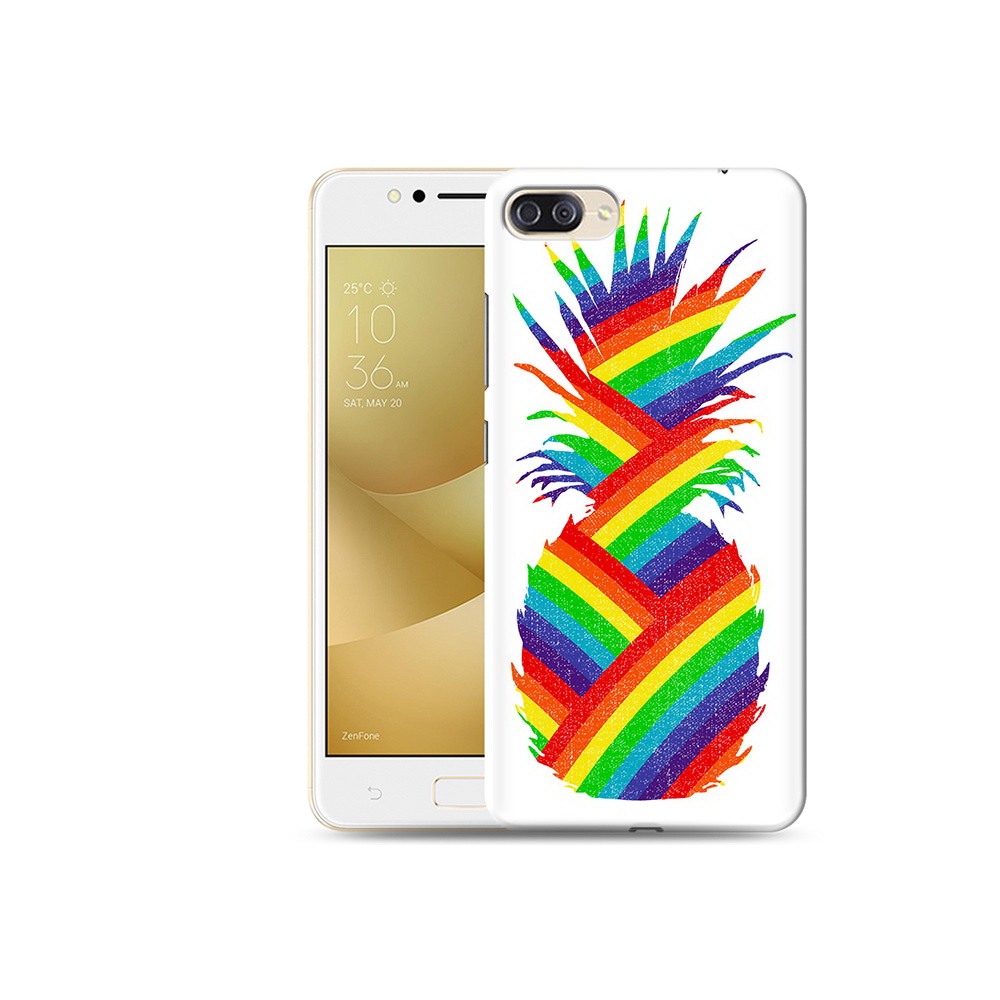

Чехол MyPads Tocco для Asus ZenFone 4 Max (ZC520KL) радужный ананас (PT91421.650.566), Прозрачный, Tocco