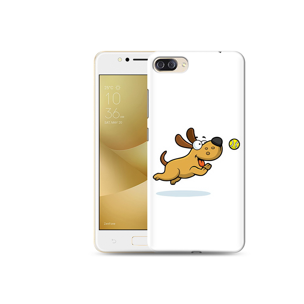 

Чехол MyPads Tocco для Asus ZenFone 4 Max (ZC520KL) пёсик (PT91421.650.563), Прозрачный, Tocco