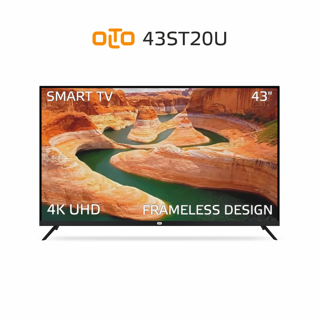 

Телевизор Olto 43ST20U, 43"(109 см), UHD 4K, Черный, 43ST20U