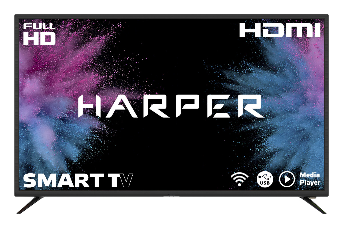 фото Led телевизор full hd harper 43f690ts