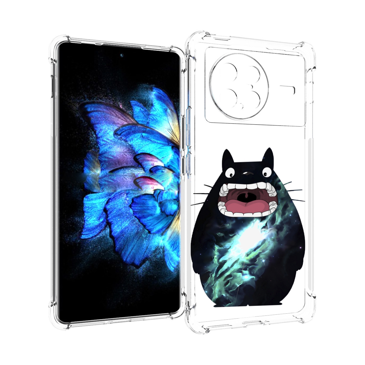 

Чехол MyPads тоторо для Vivo X Note 5G, Прозрачный, Tocco