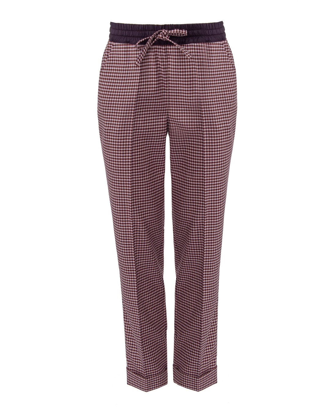 шерстяные брюки P.A.R.O.S.H. LIONED230386 xs розовый+принт