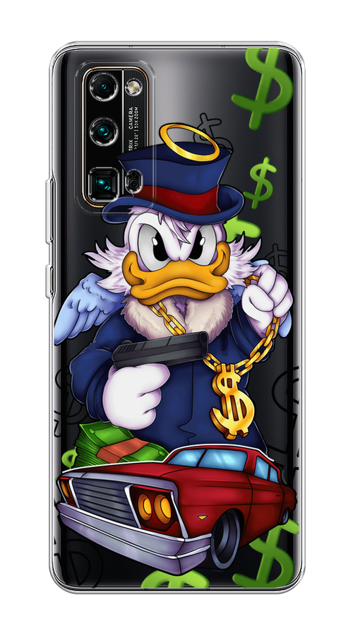 

Чехол на Honor 30 Pro Plus "Scrooge McDuck with a Gold Chain", Красный;синий;белый, 612250-6