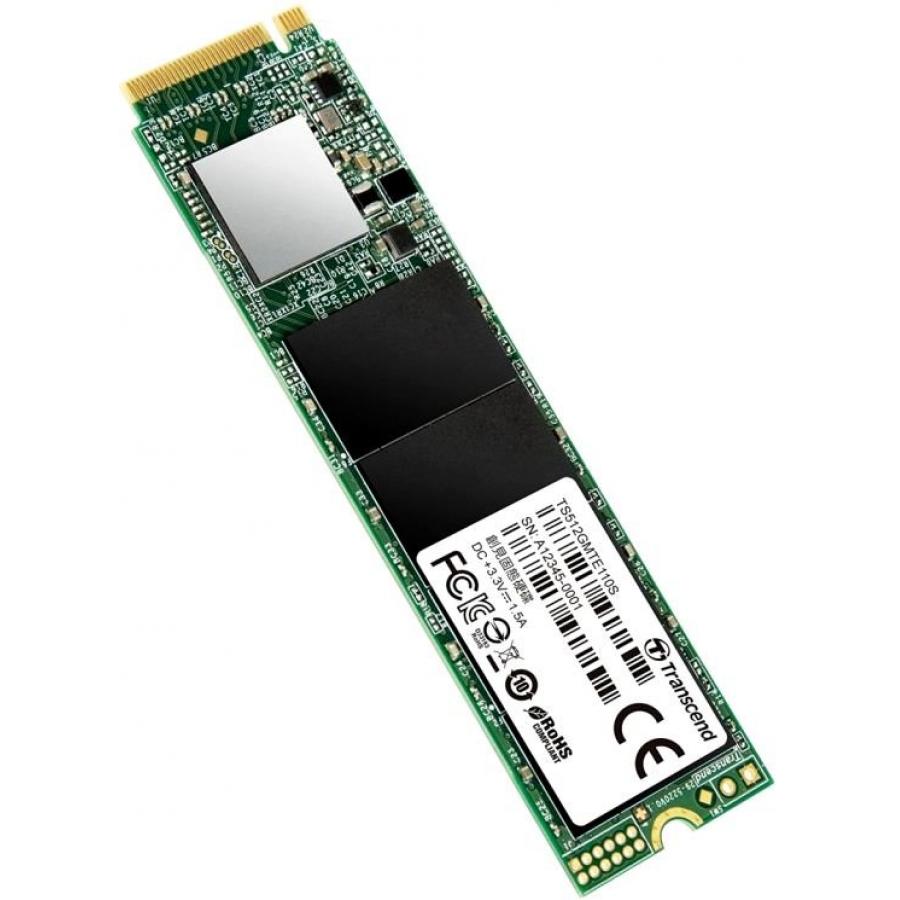 

SSD накопитель Transcend MTE110S M.2 2280 512 ГБ (TS512GMTE110S), MTE110S
