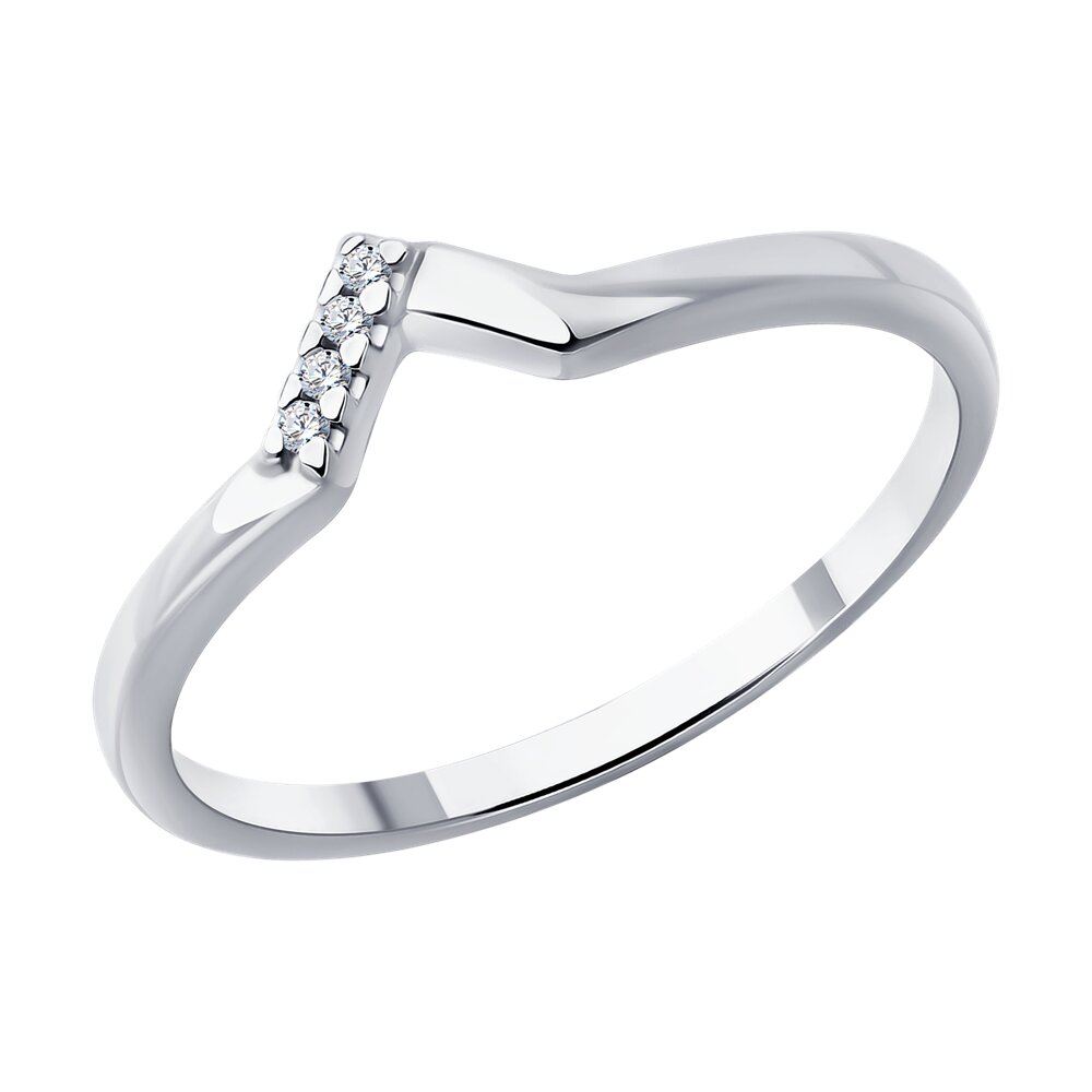 

Кольцо из серебра р. , Diamant 94-210-02127-1, бриллиант, 94-210-02127-1
