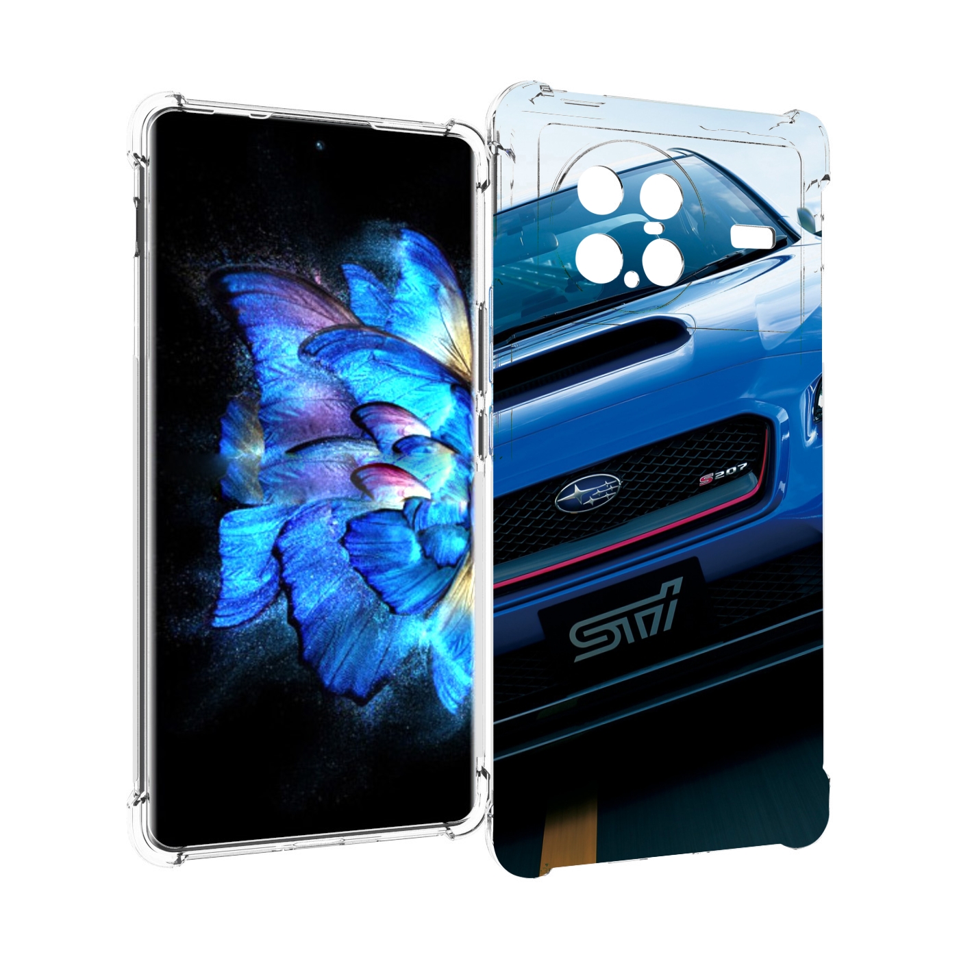 

Чехол MyPads subaru 2 для Vivo X Note 5G, Прозрачный, Tocco