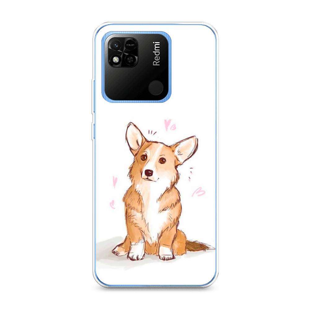 

Чехол Awog на Xiaomi Redmi 10A "Корги любовь", Разноцветный, 313950-1