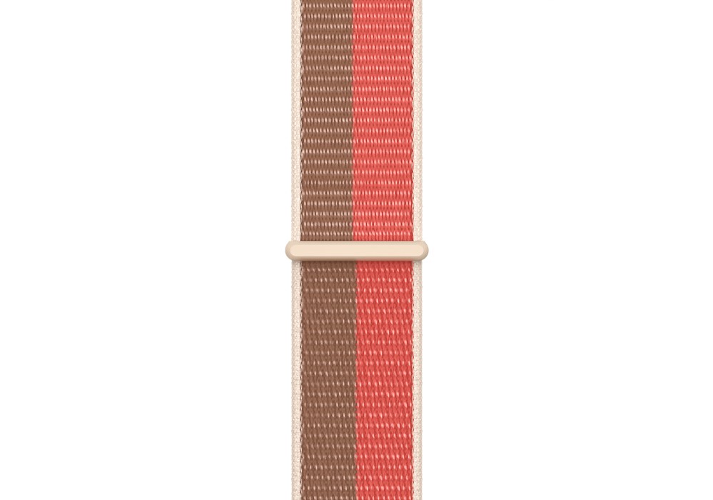

Ремешок Apple для Apple Watch 41mm Pink Pomelo/Tan Sport Loop (MM1G3ZE/A), 41mm Pink Pomelo/Tan Sport Loop (MM1G3ZE/A)