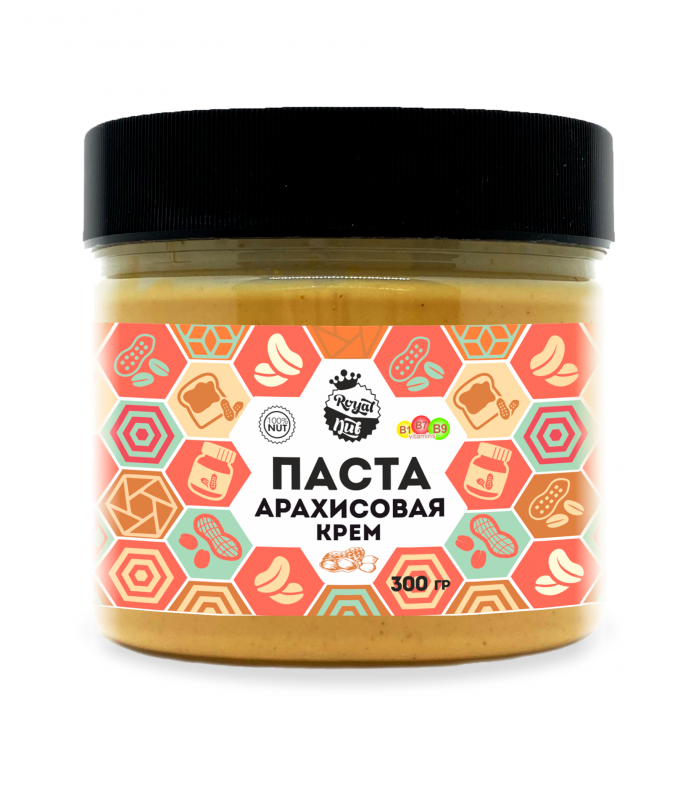 

Паста арахисовая ROYAL NUT Крем (300 гр), 0