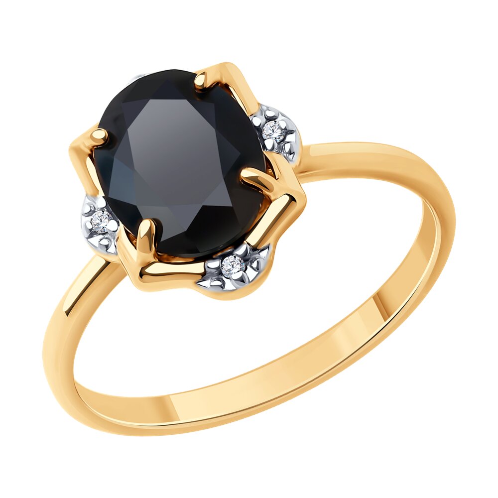 

Кольцо из серебра р. 19,5 Diamant 93-310-01953-1, фианит\шпинель, 93-310-01953-1
