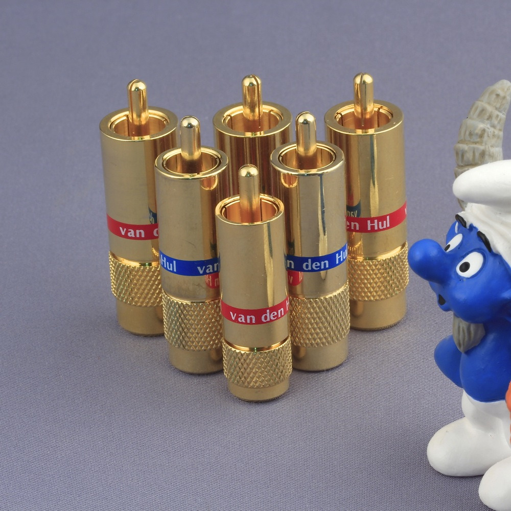 

Разъем RCA (Папа) Van Den Hul C-8.0 Gold (Blue), C-8.0 Gold (Blue)