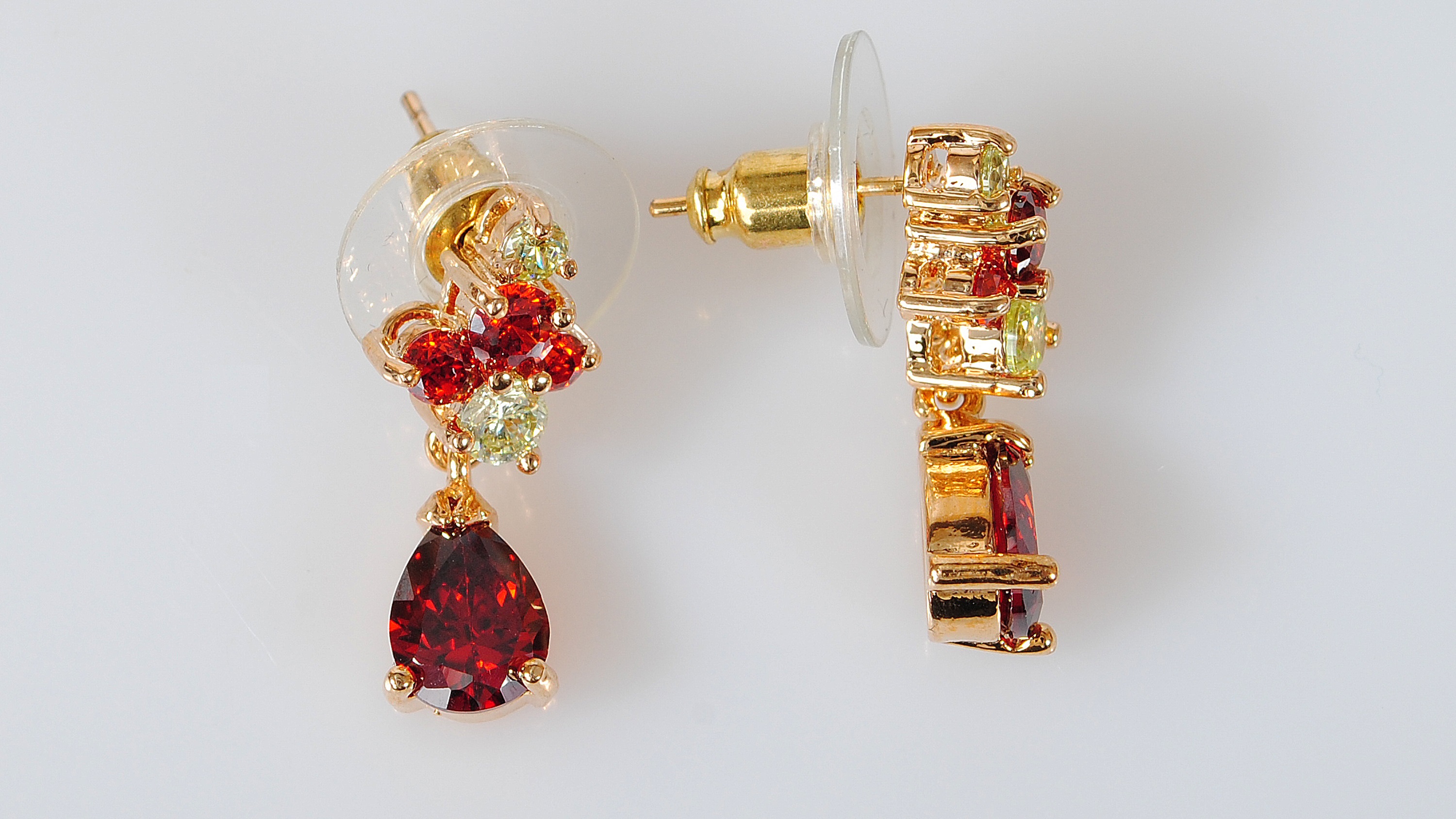 

Серьги из бижутерного сплава Lotus Jewelry 3023E-05mix, фианит, 3023E-05mix