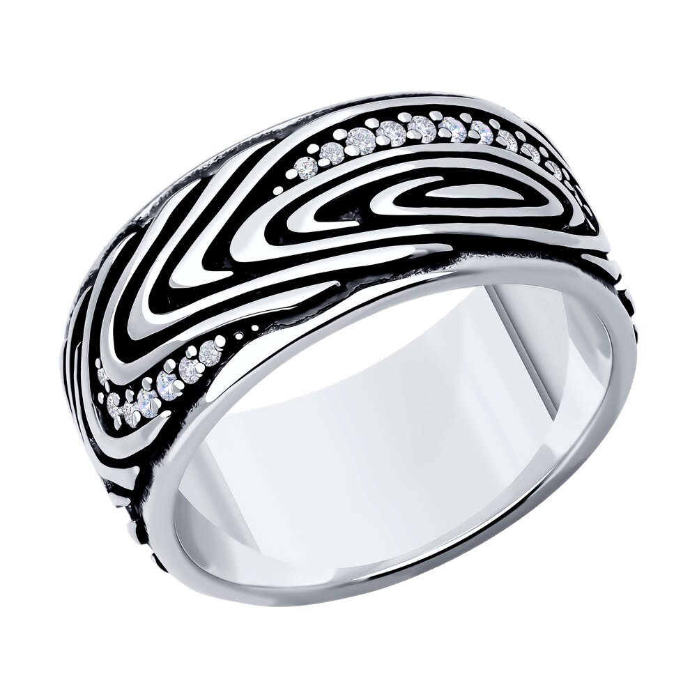 Кольцо из серебра р. 22 Diamant 95-110-02132-1, фианит