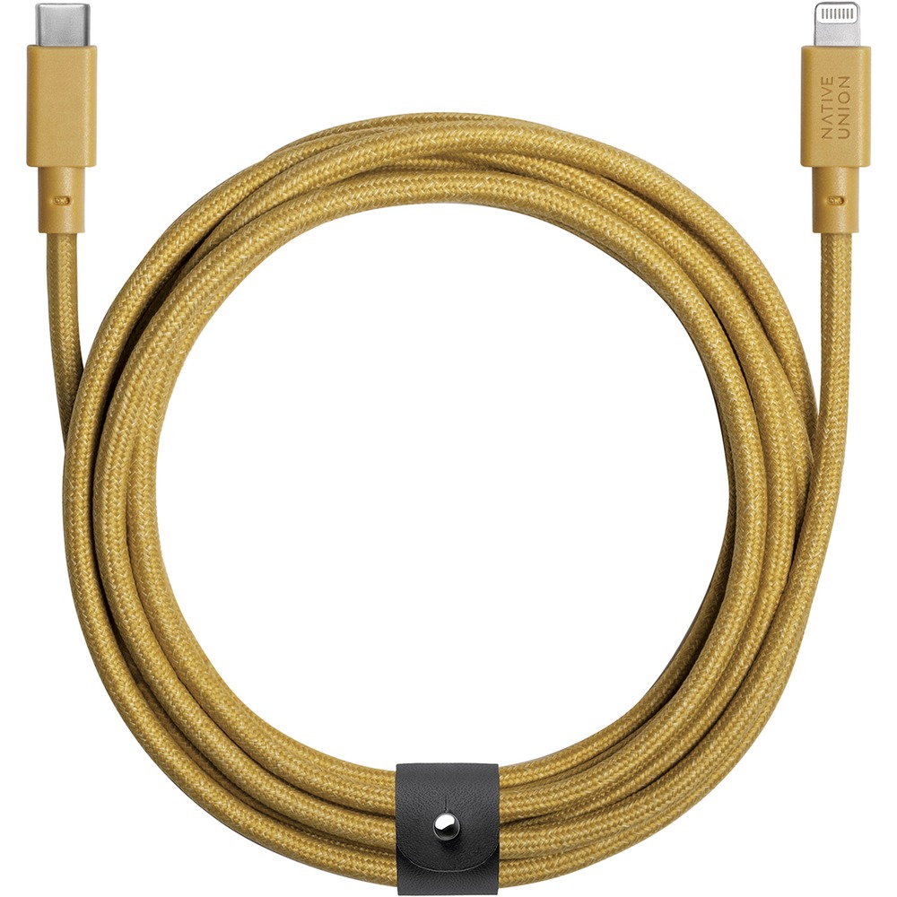 Зарядный кабель Native Union USB-C/Lightning,  3 м., крафт