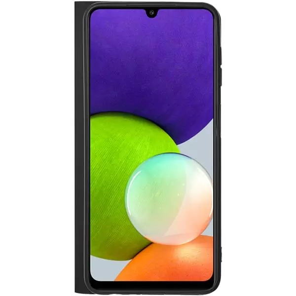 фото Чехол book cover silk pro для xiaomi redmi note 10 pro, черный, pet синий, deppa