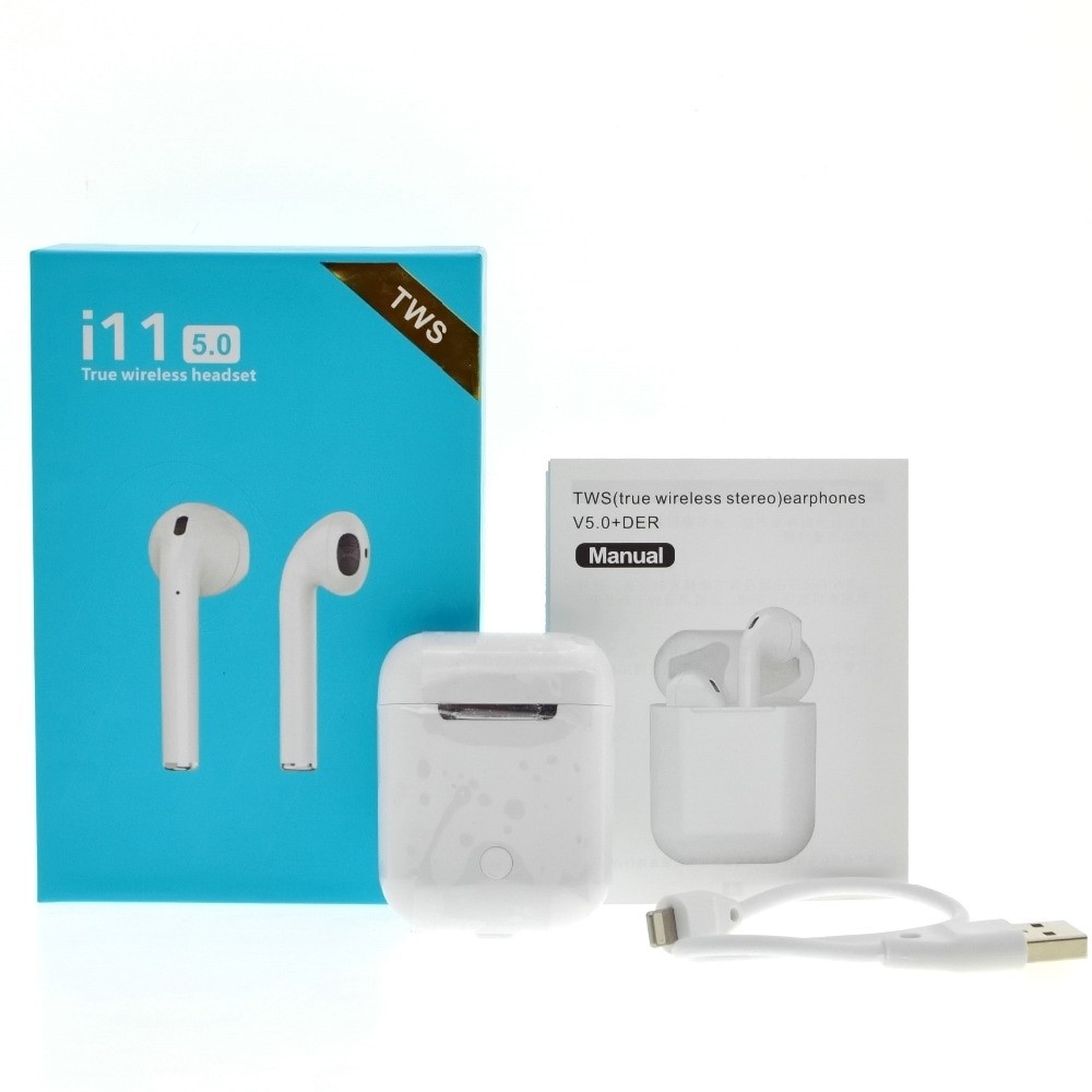 фото Беспроводные наушники i11 5.0 tws nobrand