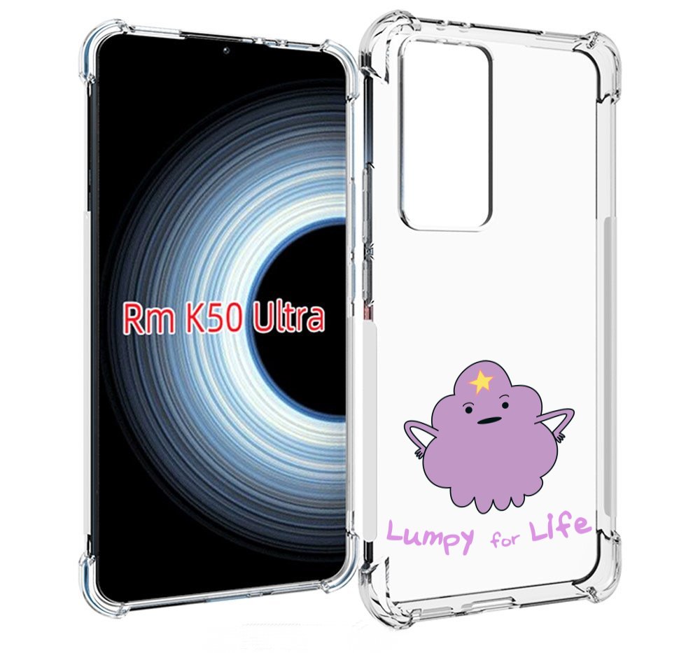 

Чехол MyPads Принцесса пупырчатого королевства для Xiaomi 12T / Redmi K50 Ultra, Прозрачный, Tocco