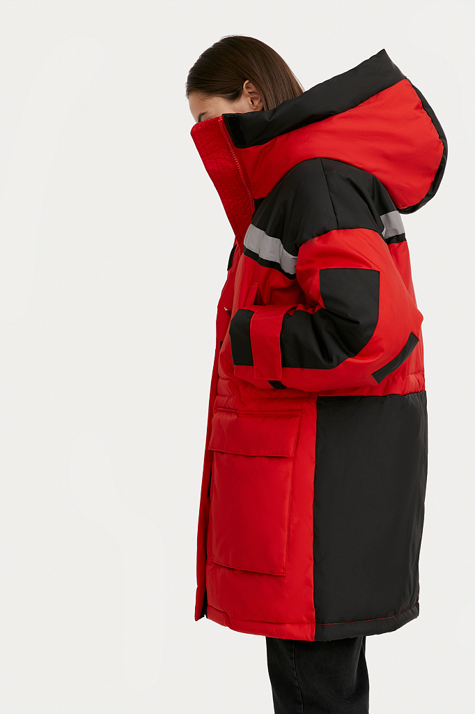 

Куртка женская Finn Flare W20-51002 красная S, W20-51002