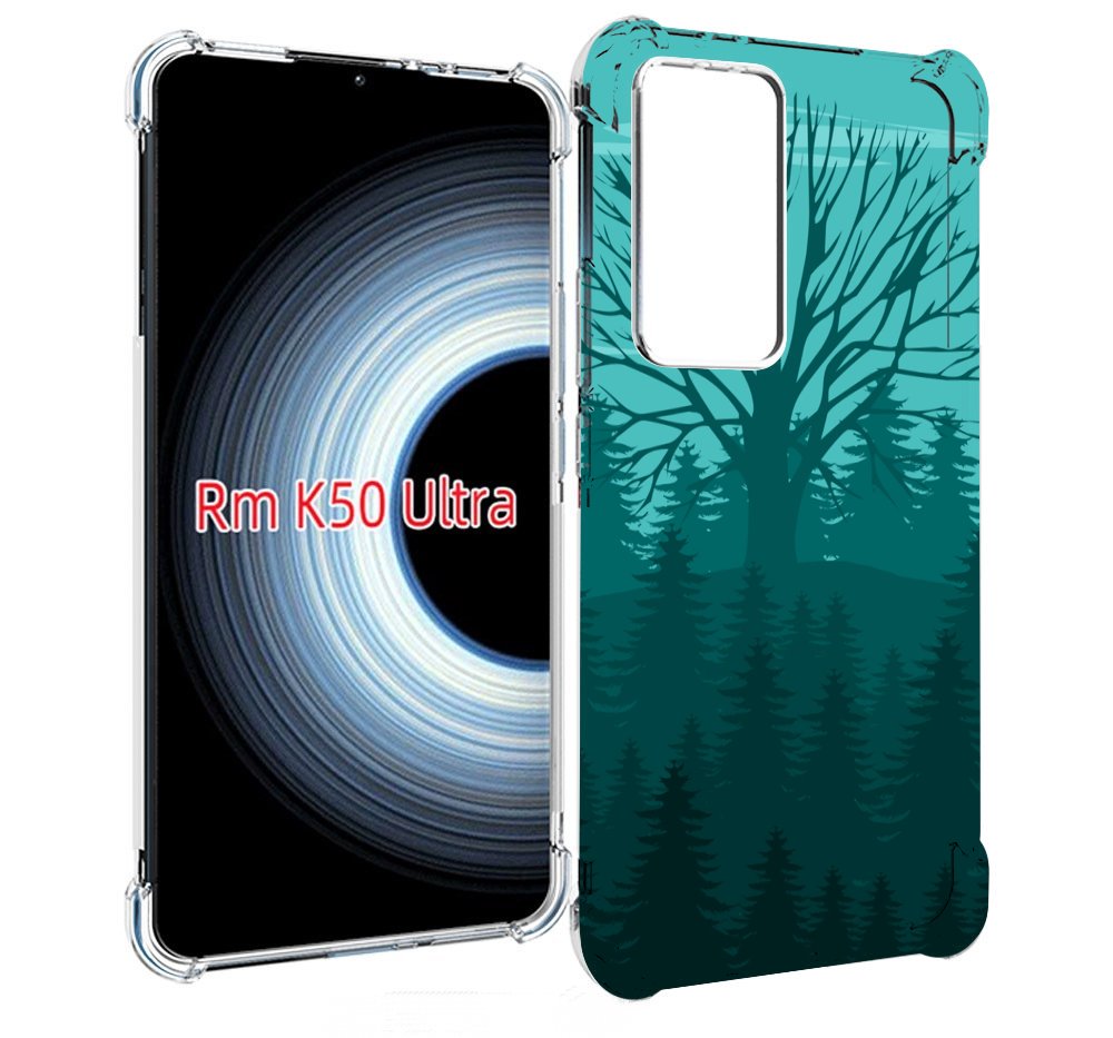

Чехол MyPads Лес для Xiaomi 12T / Redmi K50 Ultra, Прозрачный, Tocco