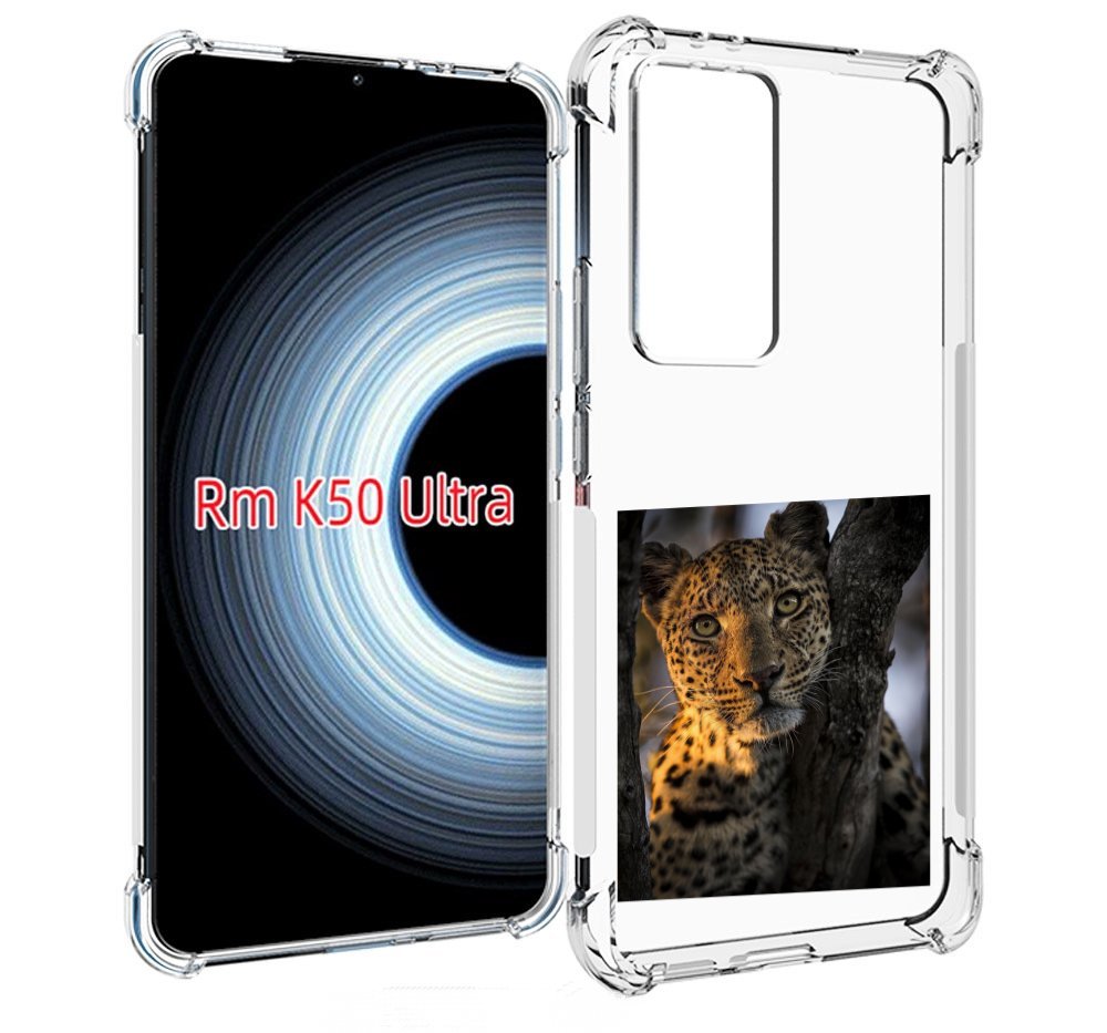 

Чехол MyPads Леопард для Xiaomi 12T / Redmi K50 Ultra, Прозрачный, Tocco