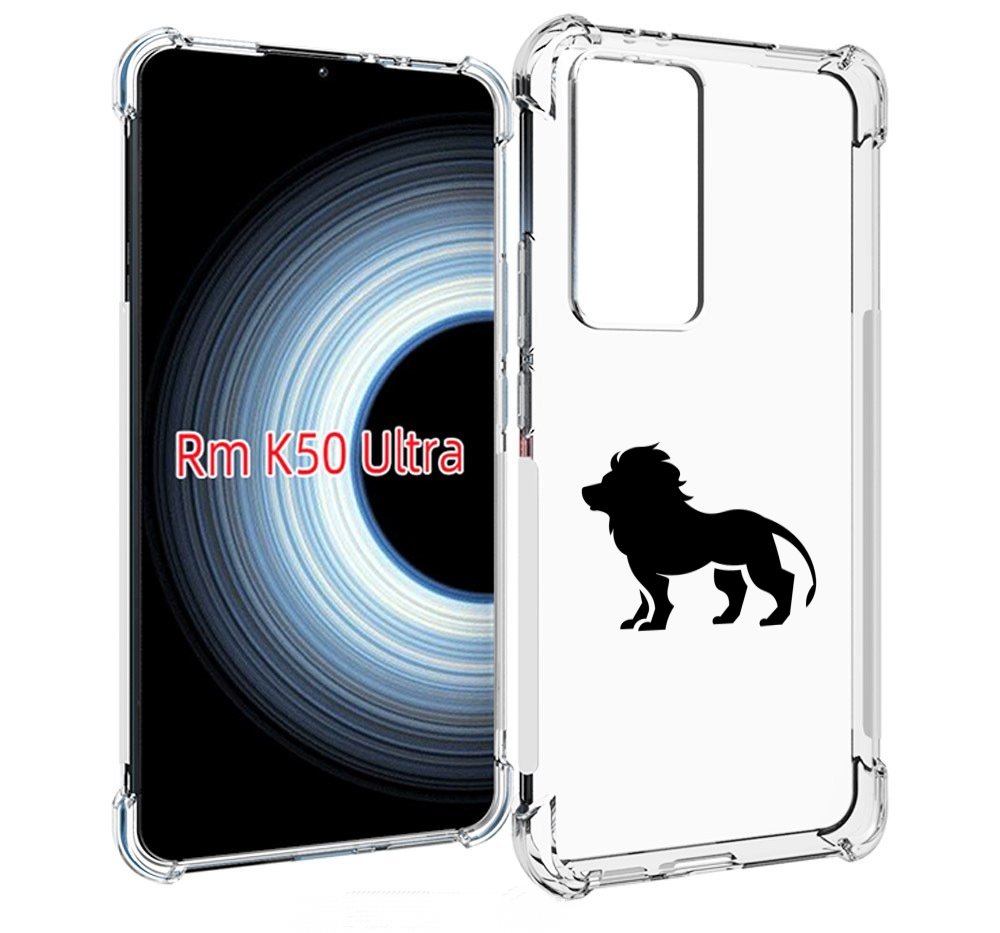 

Чехол MyPads Лев для Xiaomi 12T / Redmi K50 Ultra, Прозрачный, Tocco