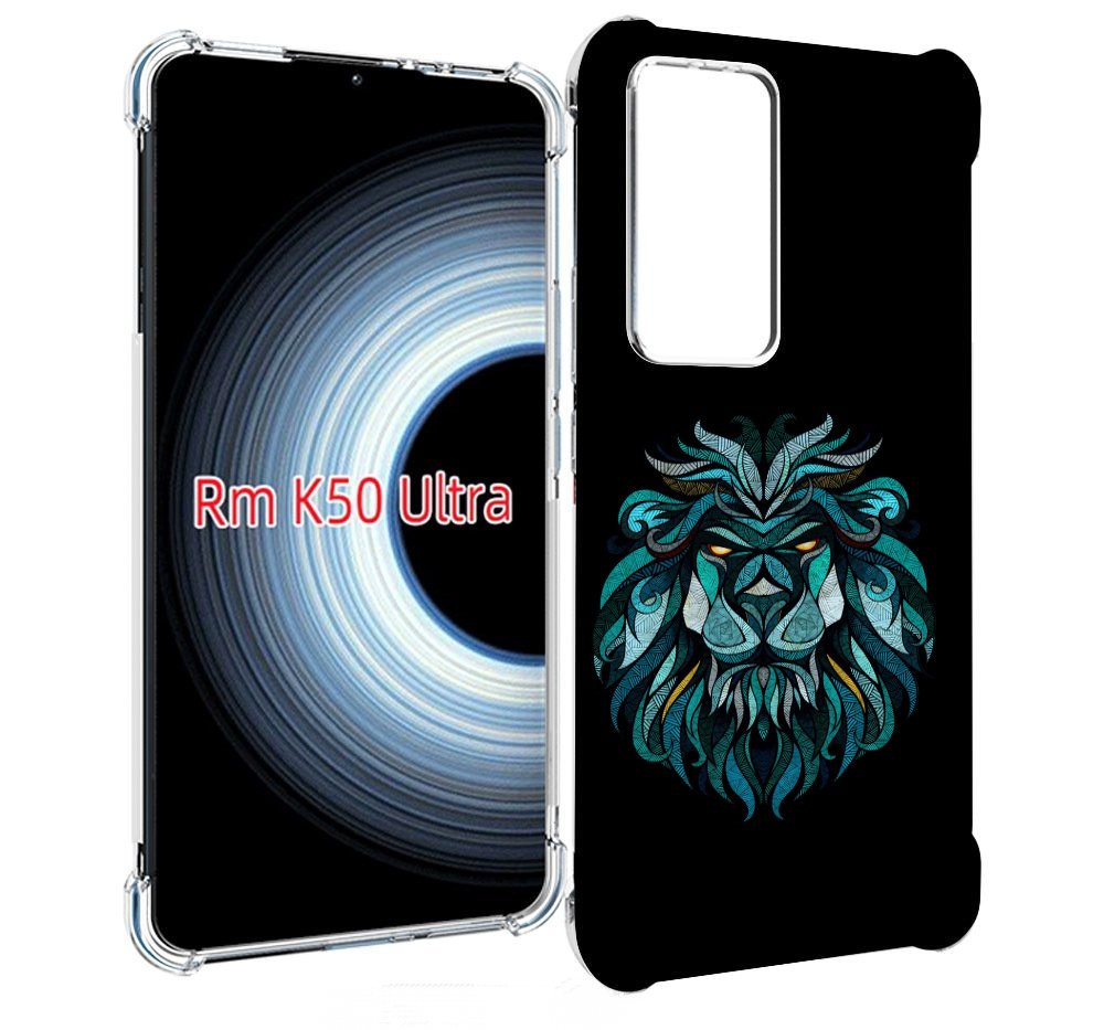 

Чехол MyPads Лев-красивый-зеленый для Xiaomi 12T / Redmi K50 Ultra, Прозрачный, Tocco