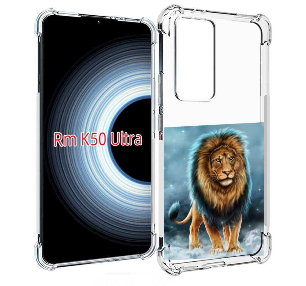 

Чехол MyPads Лев-в-тумане для Xiaomi 12T / Redmi K50 Ultra, Прозрачный, Tocco