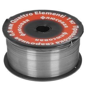 

Проволока сварочная Quattro Elementi флюсовая 0.8mm 1kg 790-380