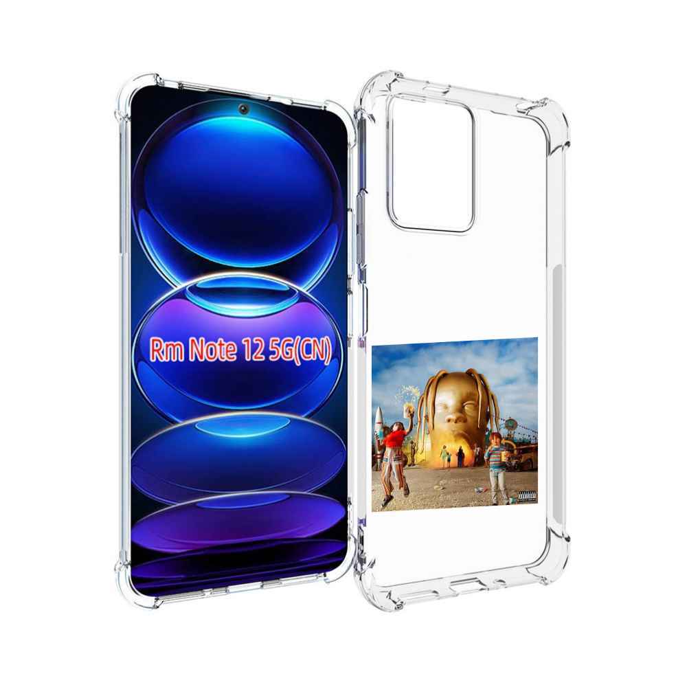 

Чехол MyPads Travis Scott - Astroworld для Xiaomi Redmi Note 12, Прозрачный, Tocco