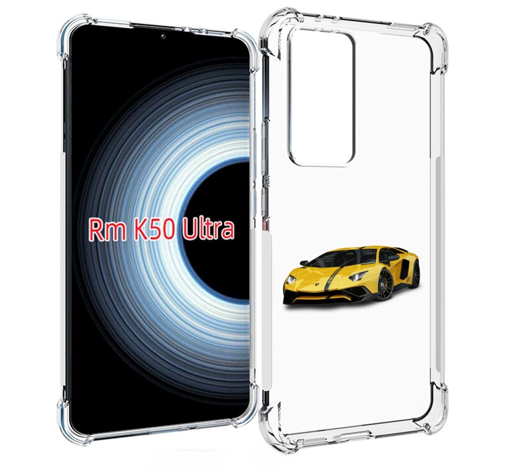 

Чехол MyPads Ламбо мужской для Xiaomi 12T / Redmi K50 Ultra, Прозрачный, Tocco