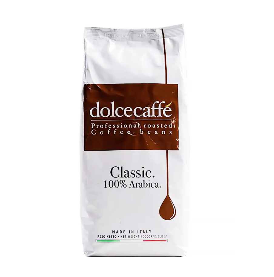 Кофе CAFFE TESTA жареный в зернах DolceCaffe classic, 1000 г